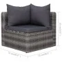 3-piece garden sofa set with gray synthetic rattan cushions by vidaXL, Outdoor sofas - Ref: Foro24-44163, Price: 294,84 €, Di...