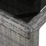 Mesa de jardín ratán sintético y vidrio 240x90x74 cm de vidaXL, Mesas de jardín - Ref: Foro24-43941, Precio: 355,26 €, Descue...