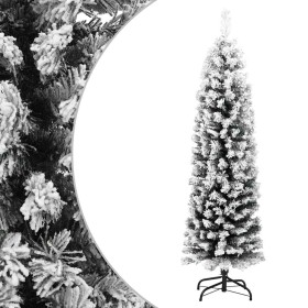 Árbol de Navidad artificial verde con nieve PVC 150 cm en Decoración Festiva y Estacional | Comprar online en Foru.es