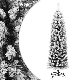 Árbol de Navidad artificial verde con nieve PVC 150 cm en Decoración Festiva y Estacional | Comprar online en Foru.es