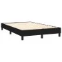 Box spring bed with black fabric mattress 120x200 cm by , Beds and slatted bases - Ref: Foro24-3140363, Price: 379,17 €, Disc...