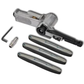 Lijadora de banda neumática con 3 bandas de vidaXL, Lijadoras - Ref: Foro24-140655, Precio: 58,41 €, Descuento: %