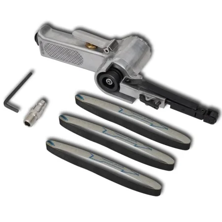 Pneumatic belt sander with 3 belts by vidaXL, Sanders - Ref: Foro24-140655, Price: 58,41 €, Discount: %