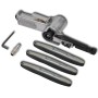 Lijadora de banda neumática con 3 bandas de vidaXL, Lijadoras - Ref: Foro24-140655, Precio: 53,18 €, Descuento: %