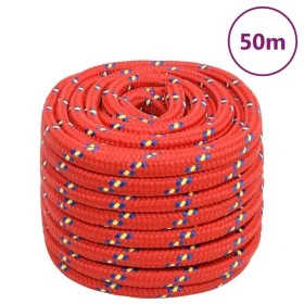 Rotes Polypropylen-Bootsseil 20 mm 50 m von , Seile und Metallschnüre - Ref: Foro24-152421, Preis: 67,35 €, Rabatt: %