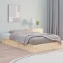 Einzelbettgestell aus Massivholz 90x190 cm von , Betten und Lattenroste - Ref: Foro24-820701, Preis: 74,78 €, Rabatt: %