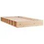 Einzelbettgestell aus Massivholz 90x190 cm von , Betten und Lattenroste - Ref: Foro24-820701, Preis: 74,78 €, Rabatt: %