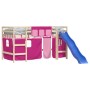 Cortinas para cama alta poliéster rosa de , Accesorios para camas y somieres - Ref: Foro24-835915, Precio: 22,92 €, Descuento: %