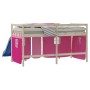 Cortinas para cama alta poliéster rosa de , Accesorios para camas y somieres - Ref: Foro24-835915, Precio: 22,92 €, Descuento: %