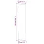 Cubiertas sombrillas jardín 2 uds tela Oxford 420D 240x57/57 cm de , Fundas para muebles de jardín - Ref: Foro24-3203394, Pre...