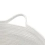Cesta para ropa sucia algodón marrón y blanco Ø55x36 cm de , Cestas para ropa - Ref: Foro24-358472, Precio: 39,93 €, Descuent...