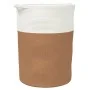 Cesta de almacenaje algodón marrón y blanco Ø49x65 cm de , Cestas - Ref: Foro24-358493, Precio: 54,73 €, Descuento: %