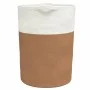 Cesta de almacenaje algodón marrón y blanco Ø49x65 cm de , Cestas - Ref: Foro24-358493, Precio: 54,73 €, Descuento: %