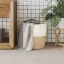 Cesta de almacenaje algodón beige y blanco Ø43x38 cm de , Cestas - Ref: Foro24-358487, Precio: 48,51 €, Descuento: %