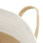 Aufbewahrungskorb aus Baumwolle in Beige und Weiß Ø51x33 cm von , Körbe - Ref: Foro24-358491, Preis: 31,44 €, Rabatt: %