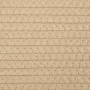 Aufbewahrungskorb aus Baumwolle in Beige und Weiß Ø51x33 cm von , Körbe - Ref: Foro24-358491, Preis: 31,44 €, Rabatt: %