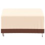 Cubiertas banco 3 plazas 2 uds tela Oxford 600D 159x84x56/81 cm de , Fundas para muebles de jardín - Ref: Foro24-3203377, Pre...