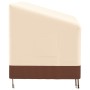 Cubiertas banco 3 plazas 2 uds tela Oxford 600D 159x84x56/81 cm de , Fundas para muebles de jardín - Ref: Foro24-3203377, Pre...