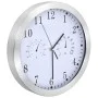 Reloj de pared de cuarzo higrómetro y termómetro 30 cm blanco de vidaXL, Relojes de pared - Ref: Foro24-50623, Precio: 35,27 ...
