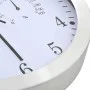 Reloj de pared de cuarzo higrómetro y termómetro 30 cm blanco de vidaXL, Relojes de pared - Ref: Foro24-50623, Precio: 35,27 ...