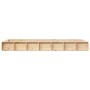 Estructura de cama doble de madera maciza 140x190 cm de , Camas y somieres - Ref: Foro24-820716, Precio: 130,27 €, Descuento: %