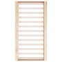 Estructura de cama doble de madera maciza 140x190 cm de , Camas y somieres - Ref: Foro24-820716, Precio: 130,27 €, Descuento: %