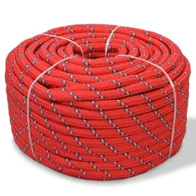 Cuerda marina de polipropileno 14 mm 250 m roja de vidaXL, Sogas y cuerdas metálicas - Ref: Foro24-143820, Precio: 153,39 €, ...
