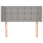 Cabecero de tela gris claro 83x16x78/88 cm de , Cabeceros y pies de cama - Ref: Foro24-3119176, Precio: 48,15 €, Descuento: %
