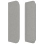 Cabecero de tela gris claro 83x16x78/88 cm de , Cabeceros y pies de cama - Ref: Foro24-3119176, Precio: 48,15 €, Descuento: %
