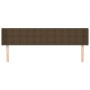 Cabecero de tela gris oscuro 163x16x78/88 cm de , Cabeceros y pies de cama - Ref: Foro24-3119211, Precio: 67,87 €, Descuento: %