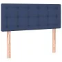 Blue fabric LED headboard 100x5x78/88 cm by , Headboards and footboards - Ref: Foro24-3122042, Price: 43,87 €, Discount: %