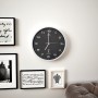 Reloj de pared radiocontrol movimiento de cuarzo 31 cm negro de vidaXL, Relojes de pared - Ref: Foro24-50618, Precio: 29,84 €...