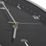 Reloj de pared radiocontrol movimiento de cuarzo 31 cm negro de vidaXL, Relojes de pared - Ref: Foro24-50618, Precio: 29,84 €...