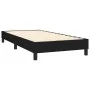 Box spring bed with black fabric mattress 100x200 cm by , Beds and slatted bases - Ref: Foro24-3140355, Price: 299,90 €, Disc...