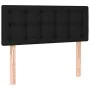 Box spring bed with black fabric mattress 100x200 cm by , Beds and slatted bases - Ref: Foro24-3140355, Price: 299,90 €, Disc...