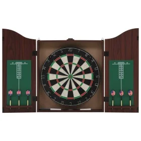 Diana profesional de sisal con armario y 6 dardos de vidaXL, Juegos de dardos - Ref: Foro24-91462, Precio: 123,34 €, Descuent...