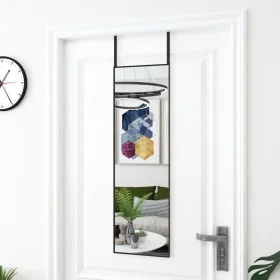 VidaXL Espejo de puerta cristal y aluminio negro 30x100 cm de , Espejos - Ref: Foro24-327405, Precio: 44,26 €, Descuento: %