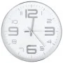 Reloj de pared 30 cm plateado de vidaXL, Relojes de pared - Ref: Foro24-50632, Precio: 29,04 €, Descuento: %
