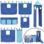 Vorhänge für Hochbett mit blauem Polyesterturm von , Zubehör für Betten und Lattenroste - Ref: Foro24-835923, Preis: 29,00 €,...
