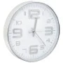 Reloj de pared 30 cm plateado de vidaXL, Relojes de pared - Ref: Foro24-50632, Precio: 29,04 €, Descuento: %
