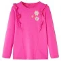 Camiseta infantil de manga larga rosa oscuro 128 de , Camisetas para niños - Ref: Foro24-13687, Precio: 8,30 €, Descuento: %