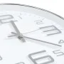 Reloj de pared 30 cm plateado de vidaXL, Relojes de pared - Ref: Foro24-50632, Precio: 29,04 €, Descuento: %