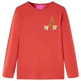 Hellbraunes, langärmliges Kinder-T-Shirt 128 von , Kinder-T-Shirts - Ref: Foro24-13522, Preis: 8,59 €, Rabatt: %