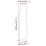 Cubiertas sombrilla jardín 2 uds tela Oxford 420D 136x25/23,5cm de , Fundas para muebles de jardín - Ref: Foro24-3203397, Pre...