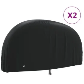 Fahrradabdeckungen 2 Stück 190T Oxford-Stoff 200x70x110 cm von , Fahrradabdeckungen - Ref: Foro24-3203407, Preis: 47,42 €, Ra...