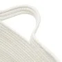 Cesta para ropa sucia algodón gris y blanco Ø60x36 cm de , Cestas para ropa - Ref: Foro24-358473, Precio: 32,74 €, Descuento: %