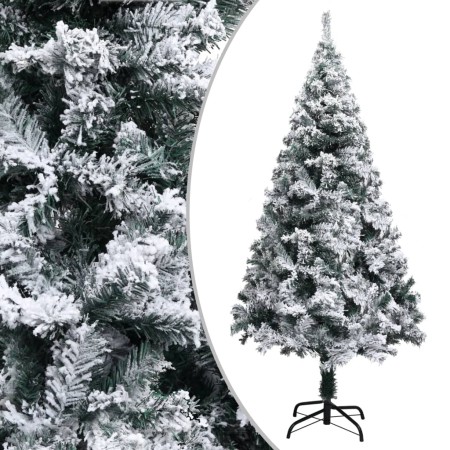 Árbol de Navidad artificial verde con nieve 150 cm en Decoración Festiva y Estacional | Comprar online en Foru.es