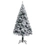 Árbol de Navidad artificial verde con nieve 150 cm en Decoración Festiva y Estacional | Comprar online en Foru.es