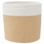 Cestas de almacenaje 2 uds algodón beige y blanco Ø28x28 cm de , Cestas - Ref: Foro24-358459, Precio: 28,85 €, Descuento: %