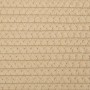 Cestas de almacenaje 2 uds algodón beige y blanco Ø28x28 cm de , Cestas - Ref: Foro24-358459, Precio: 29,37 €, Descuento: %